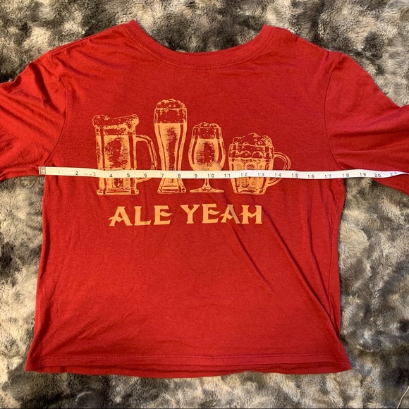 Ale Yeah Long Sleeve Crop - Picture 5 of 5